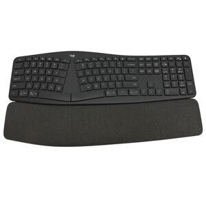 Logitech ERGO K860 Wireless Split Ergonomic Keyboard with Wrist Rest - Gray